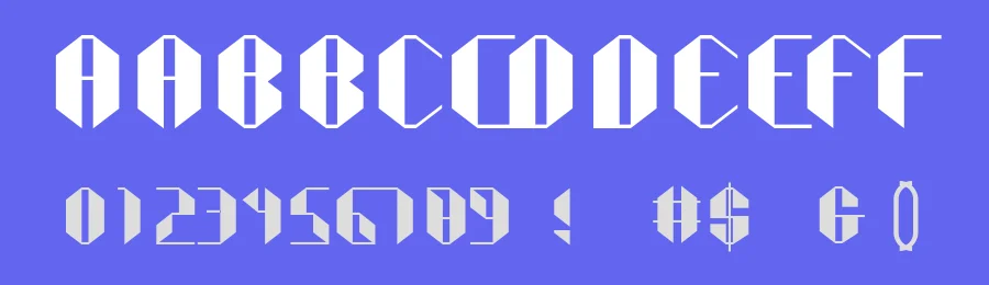 FF Robot Ultra Font by ffeeaarr — Decorative Font — thumbnail 3