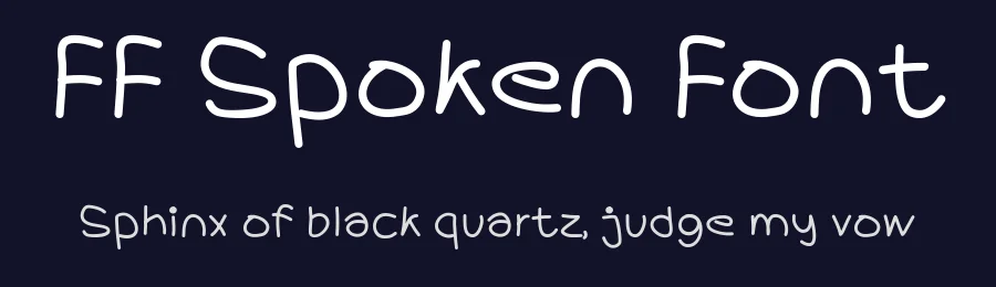 FF Spoken Font by ffeeaarr — Script Handwritten Font — thumbnail 2