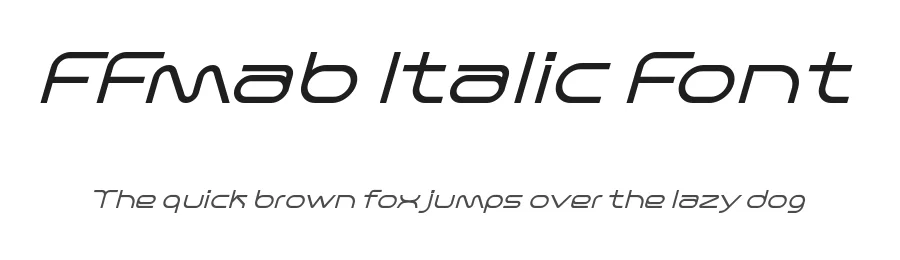 FFmab Italic Font by ffeeaarr — Decorative Font