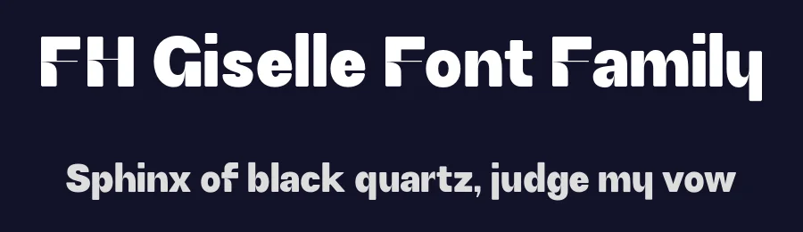 FH Giselle Font Family by Fatih Hardal — Decorative Font — thumbnail 2
