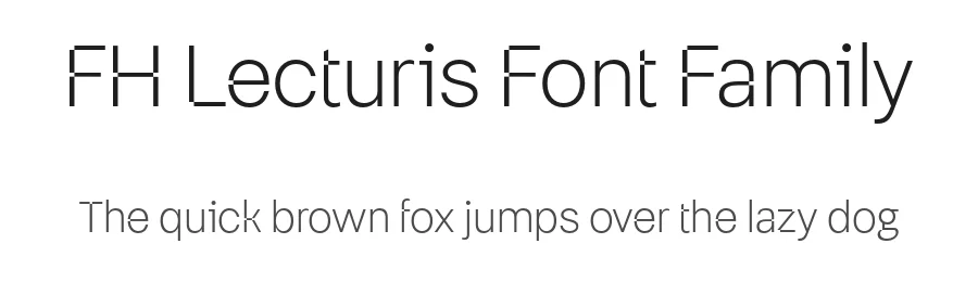 FH Lecturis Font Family by Fatih Hardal β Sans Serif Font