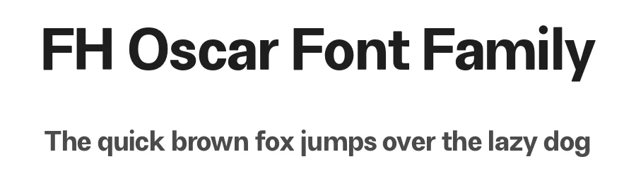 FH Oscar Font Family by Fatih Hardal — Decorative Font