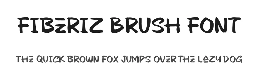 Fiberiz Brush Font by Denustudios — Script Handwritten Font