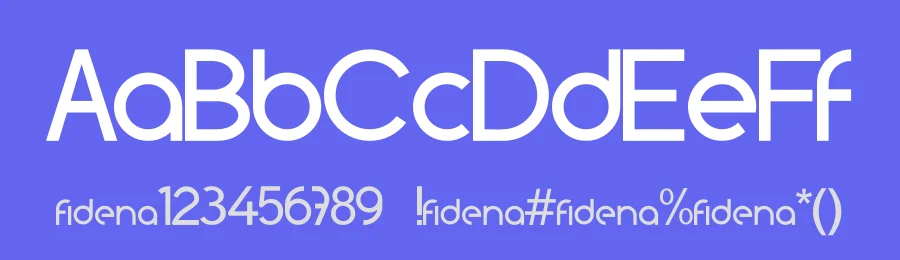 Fidena Sans Serif Font by Pandanwangi — Sans Serif Font — thumbnail 3