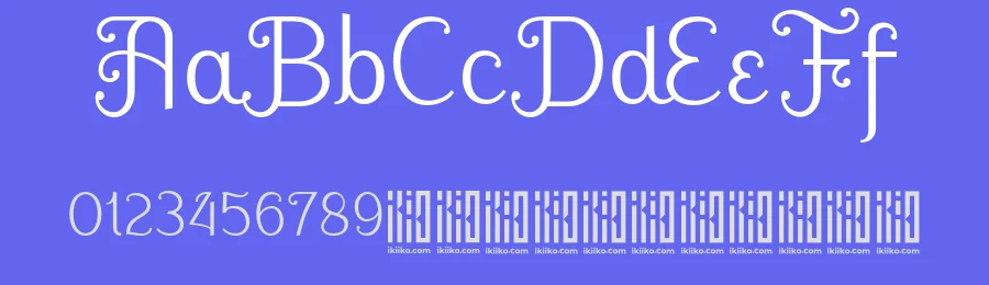 Fielke Font by ikiiko type — Decorative Font — thumbnail 3