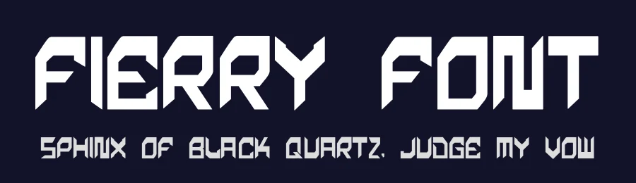 Fierry Font by hayoyuka8 — Display Font — thumbnail 2