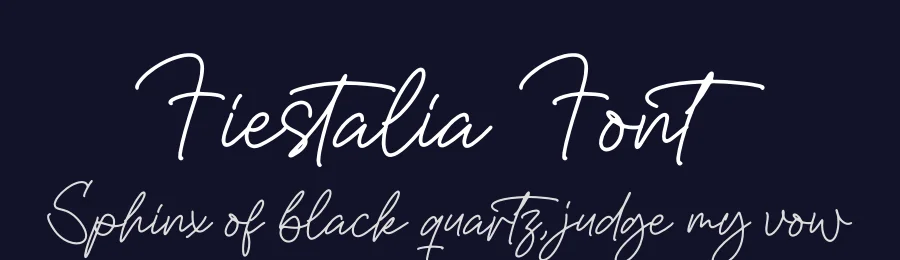 Fiestalia Font by perspectype — Script Handwritten Font — thumbnail 2