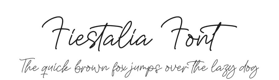 Fiestalia Font by perspectype — Script Handwritten Font