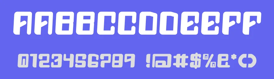 Fiexus Display Font by Dhabee — Display Font — thumbnail 3