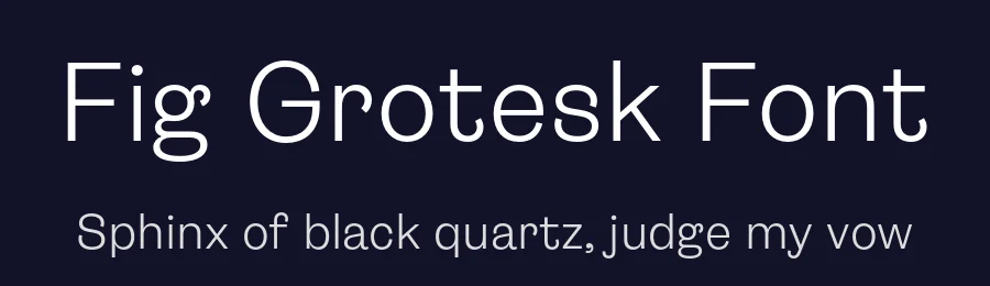 Fig Grotesk Font by Typeji — Sans Serif Font — thumbnail 2
