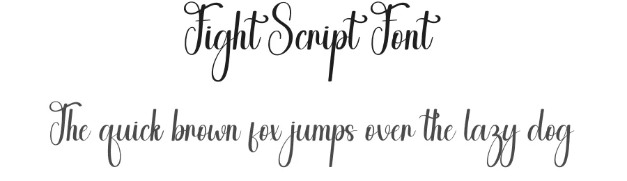 Fight Script Font by andikastudio — Script Handwritten Font