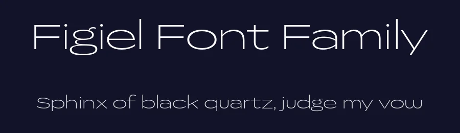 Figiel Font Family by Laïc: Type Foundry — Sans Serif Font — thumbnail 2