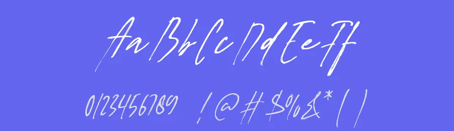 Figuea Granatae – Handwritten Script Font by rvandtype — Script Handwritten Font — thumbnail 3