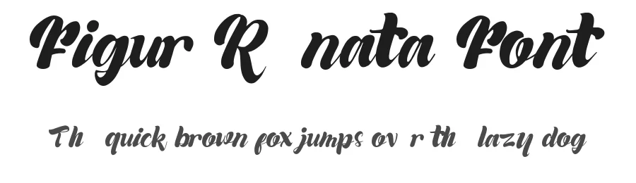 Figur Renata Font by Fontliner — Display Font