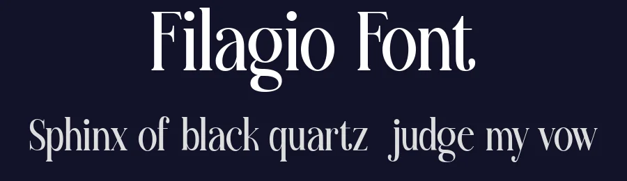Filagio Font by Fontliner — Display Font — thumbnail 2