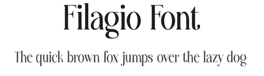 Filagio Font by Fontliner — Display Font