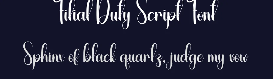 Filial Duty Script Font by creativeletter — Script Handwritten Font — thumbnail 2