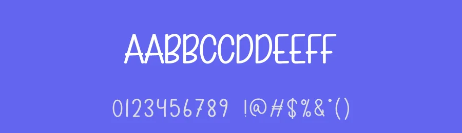 Filing Lovely Display Font by creativeletter — Display Font — thumbnail 3