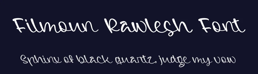 Filmoun Rawlesh Font by perspectype — Script Handwritten Font — thumbnail 2