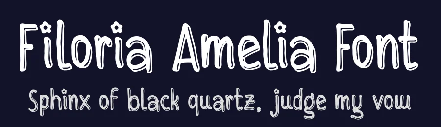 Filoria Amelia Font by Denustudios — Decorative Font — thumbnail 2