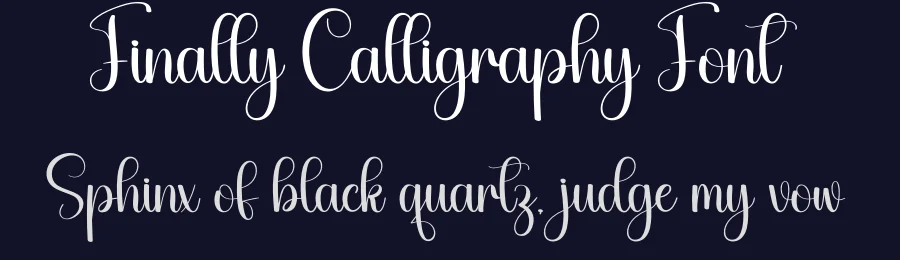 Finally Calligraphy Font by creativeletter — Script Handwritten Font — thumbnail 2
