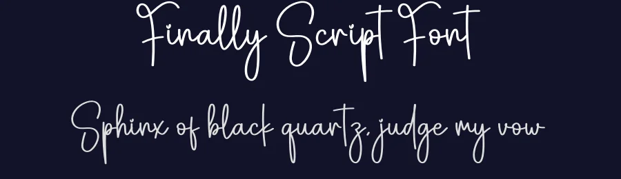 Finally Script Font by creativeletter — Script Handwritten Font — thumbnail 2
