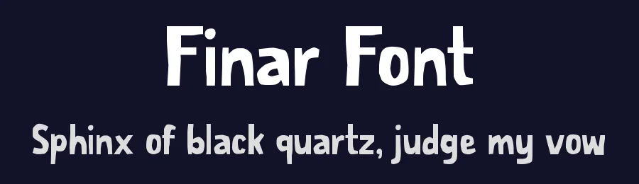 Finar Font by Rautan Studio — Decorative Font — thumbnail 2