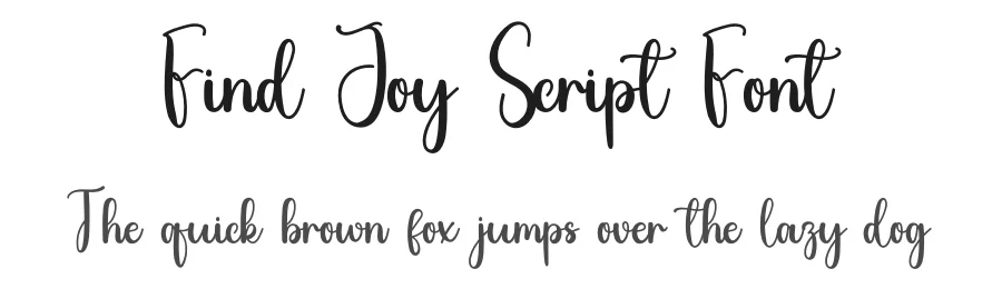 Find Joy Script Font by inermediaSTUDIO — Script Handwritten Font