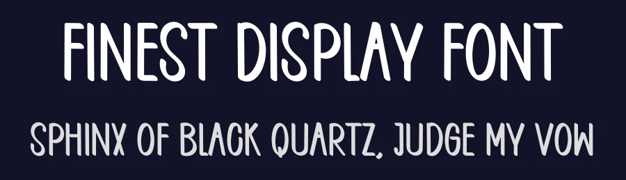 Finest Display Font by inermediaSTUDIO — Display Font — thumbnail 2