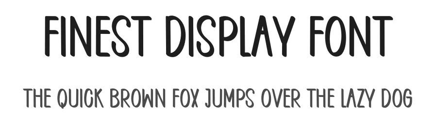 Finest Display Font by inermediaSTUDIO — Display Font