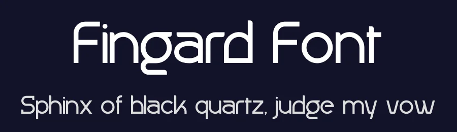 Fingard Font by Gracetypestudio — Display Font — thumbnail 2