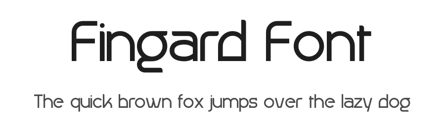 Fingard Font by Gracetypestudio — Display Font