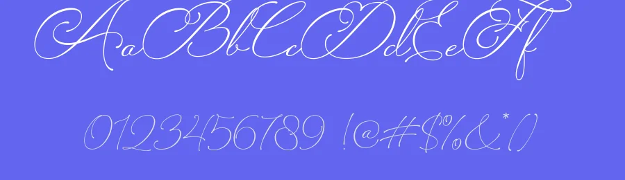 Fingline Script Typeface by imiftype — Script Handwritten Font — thumbnail 3