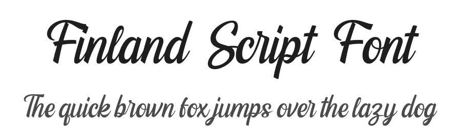 Finland Script Font by timelesstype.co — Script Handwritten Font
