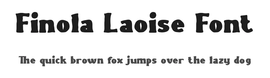 Finola Laoise Font by nihstudio — Display Font