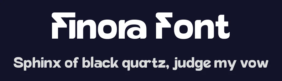 Finora Font by Nirmana Visual — Sans Serif Font — thumbnail 2