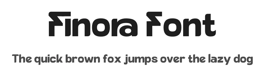 Finora Font by Nirmana Visual — Sans Serif Font