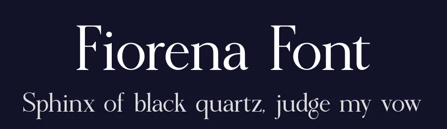 Fiorena Font by Zafiratype — Serif Font — thumbnail 2