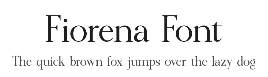 Fiorena Font by Zafiratype — Serif Font