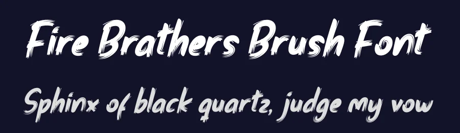 Fire Brathers Brush Font by productype — Script Handwritten Font — thumbnail 2