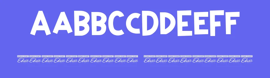 Fire Foxes Font by edricstudio — Display Font — thumbnail 3