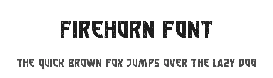 FireHorn Font by noahtype — Decorative Font