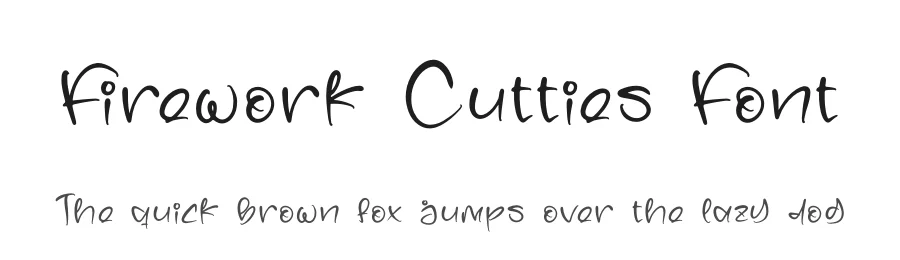 Firework Cutties Font by letterfabric — Display Font