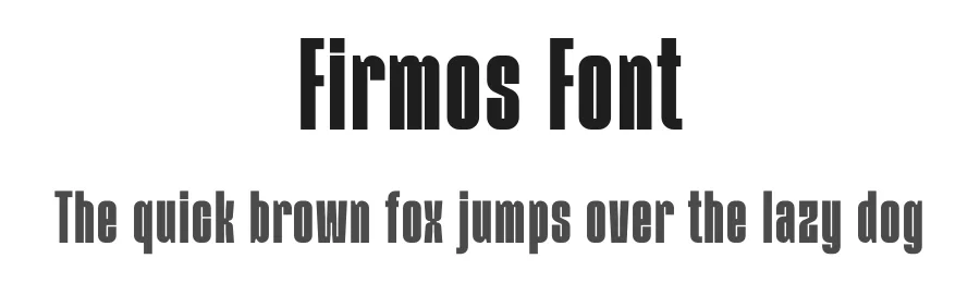 Firmos Font by Pinisiart — Sans Serif Font