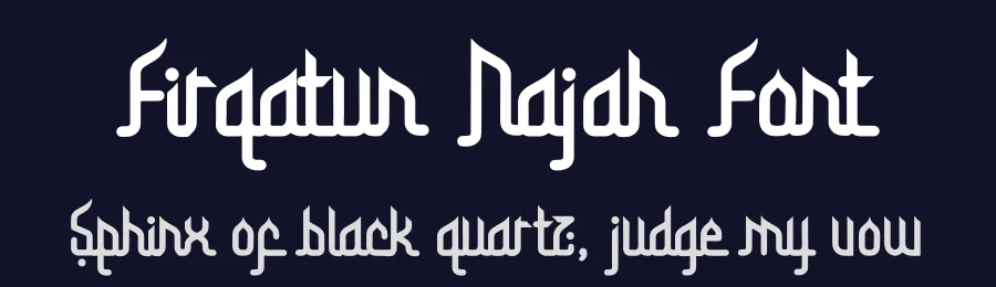 Firqatun Najah Font by Denustudios — Script Handwritten Font — thumbnail 2