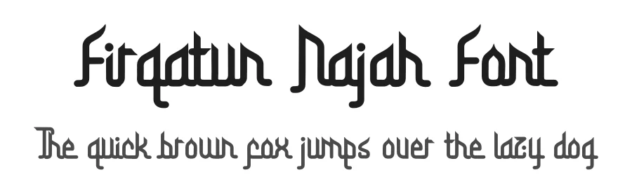 Firqatun Najah Font by Denustudios — Script Handwritten Font