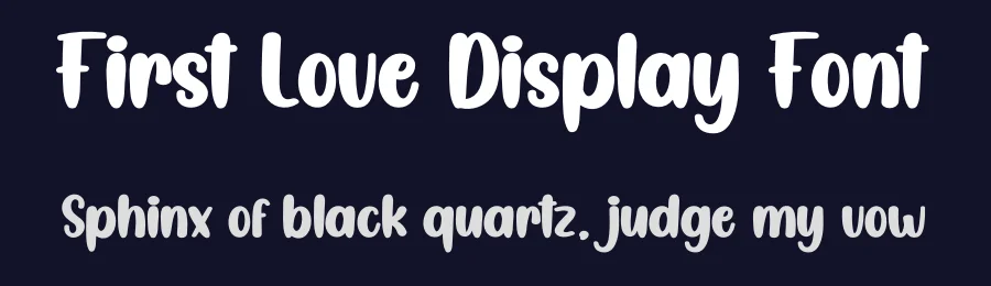First Love Display Font by creativeletter — Script Handwritten Font — thumbnail 2