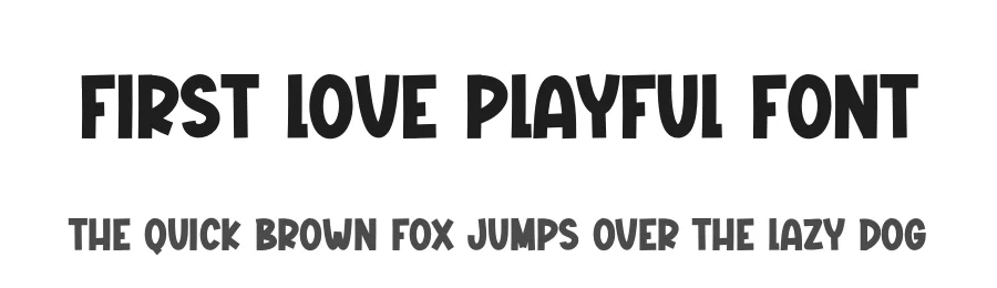 First Love Playful Font by creativeletter — Script Handwritten Font