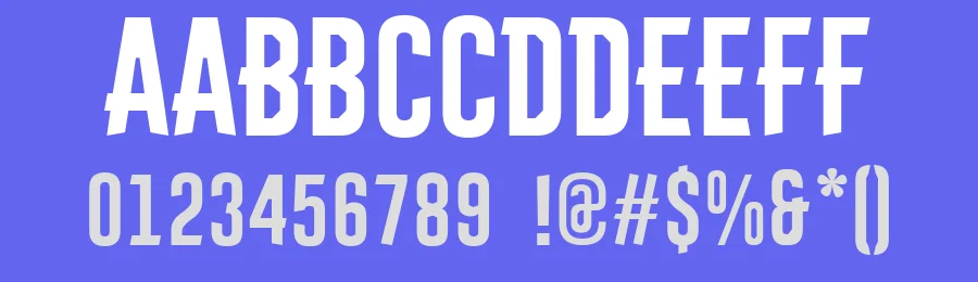 First One Stripe Font Family by D' Astakhov — Display Font — thumbnail 3