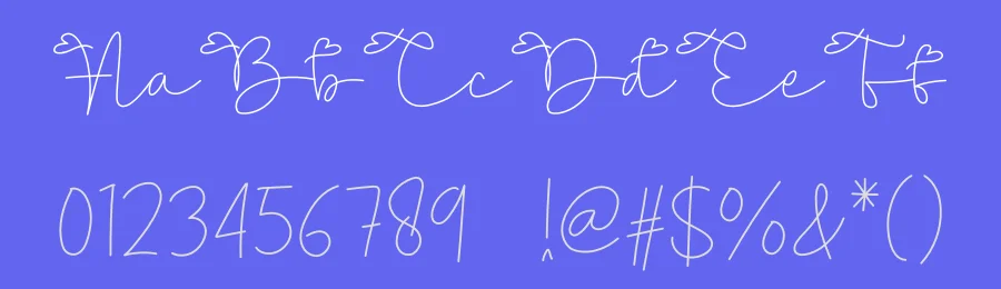 Firstlove Handwritten Font by creativeletter — Script Handwritten Font — thumbnail 3